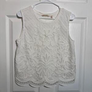 Soft Surroundings Lace Tank Top